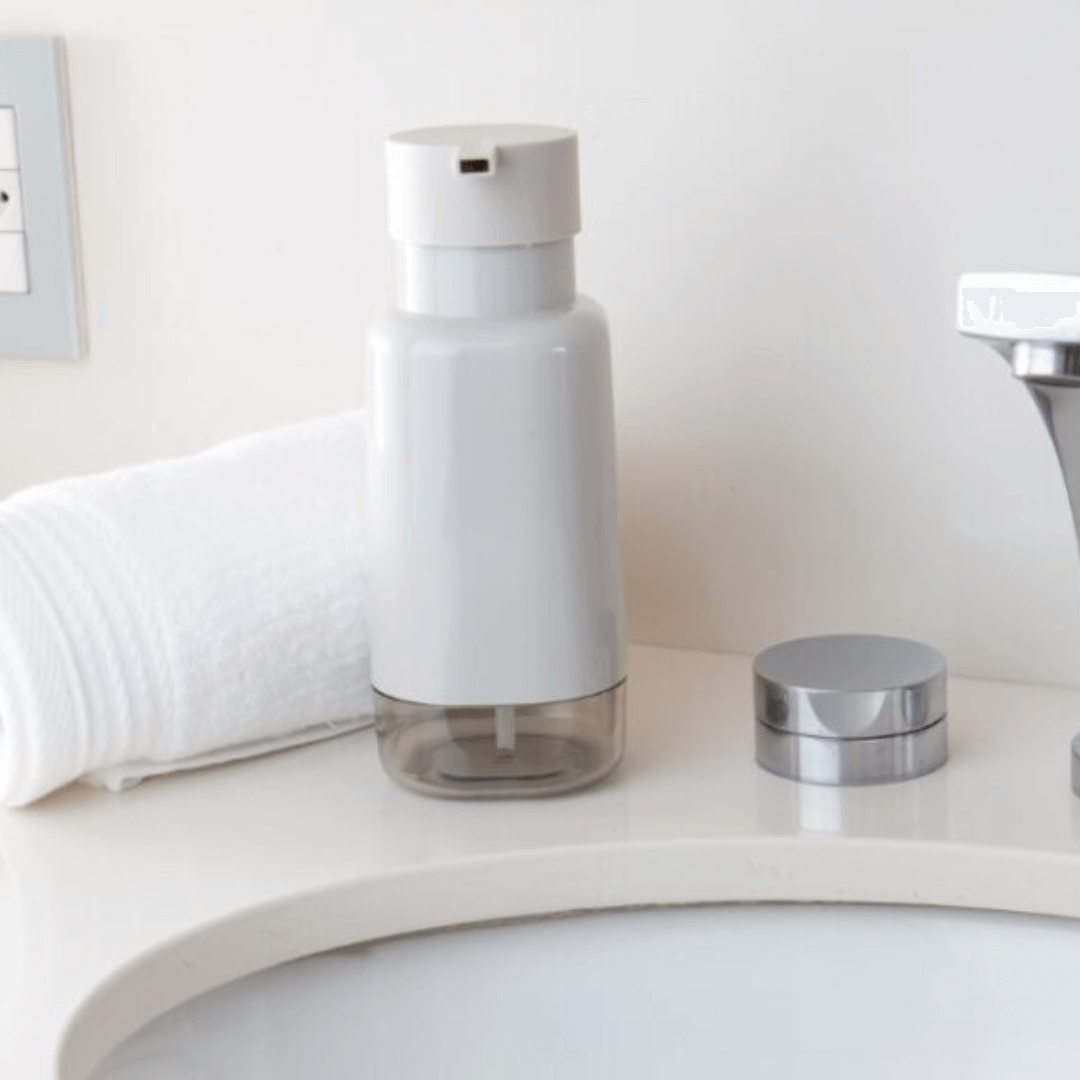 Porta Sabonete Liquido Dual Bege - Ela Decora