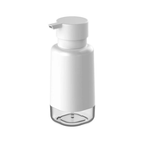 Porta Sabonete Liquido Dual Branco 500ml - Ela Decora