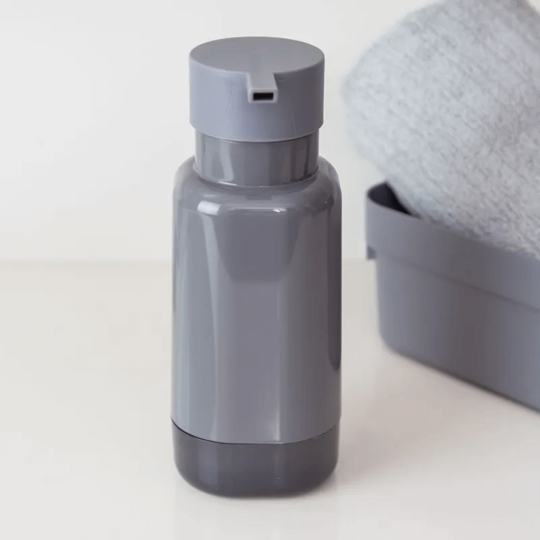 Porta Sabonete Liquido Dual Chumbo 500ml - Ela Decora