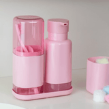 Porta Sabonete Liquido Dual Rosa Quartz 500ml - Ela Decora