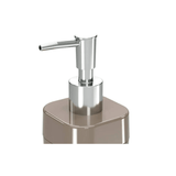 Porta Sabonete Liquido Splash Cinza 290ml - Ela Decora