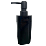 Porta Sabonete Liquido Splash Preto 290ml - Ela Decora