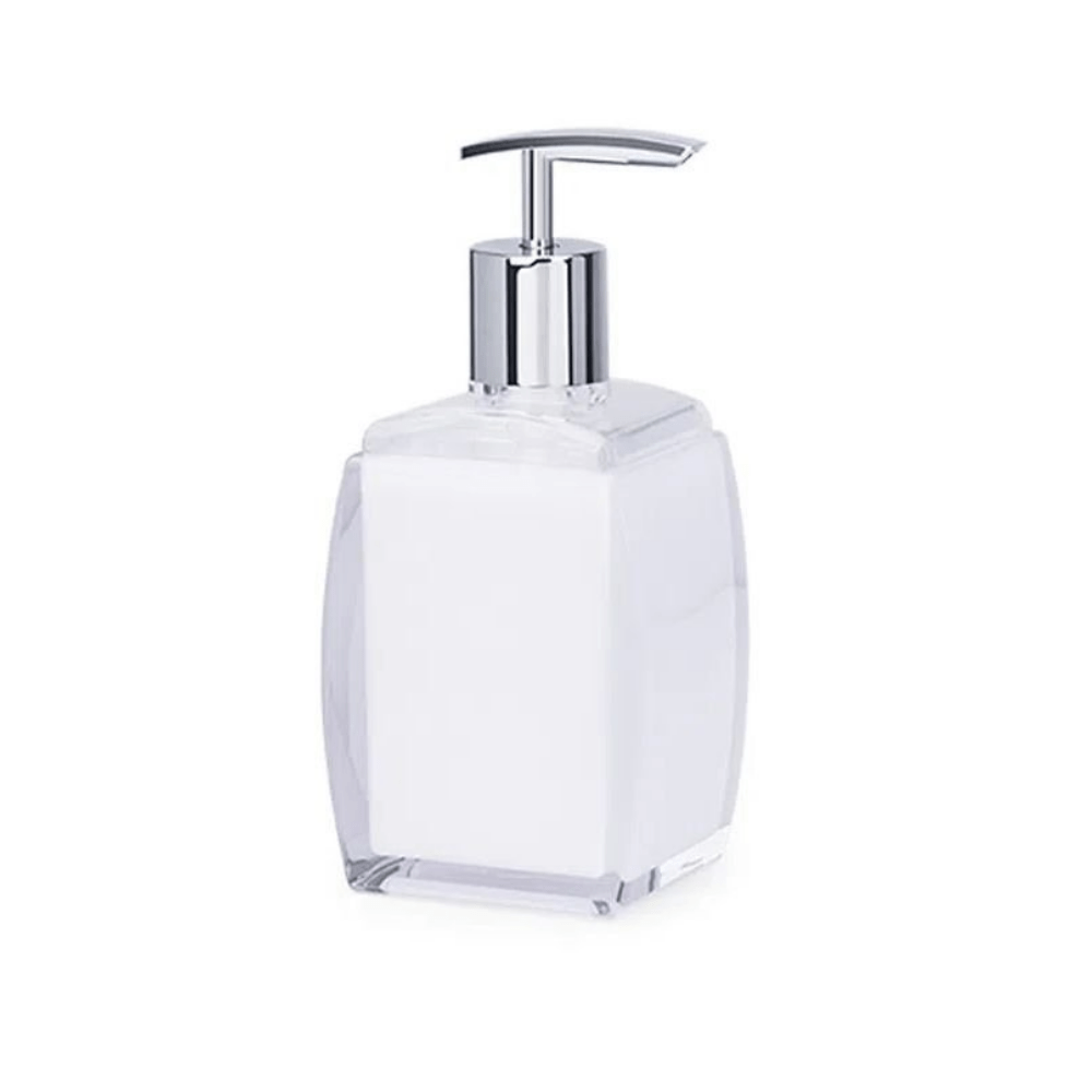 Porta Sabonete Líquido Sublime Branco - 190 ml - Ela Decora