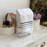 Porta Toalha Bancada Piatina Cromado - Ela Decora