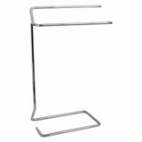 Porta Toalha de Bancada Duplo Aço Cromado - Ela Decora