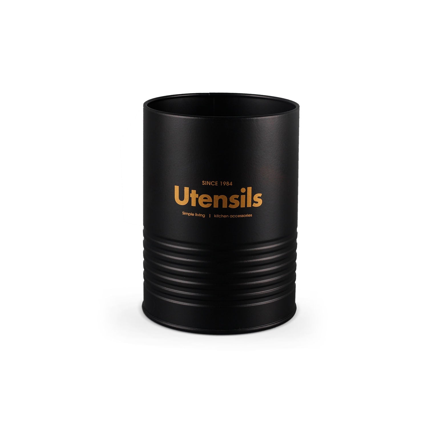 Porta Utensilios Industrial Preto - Ela Decora