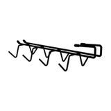 Porta Xícaras Suspenso Organizador de Armário Preto - Ela Decora