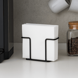 porta guardanapo preto para cantinho do cafe