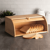 Porta Pão de Bambu 38cm