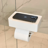 Suporte Papel Higiênico com Porta Objetos 3M Branco