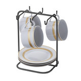 Suporte Maior Porta Pires e Xícara De Chá Ônix