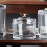 Pote para molhos com tampa de pássaro