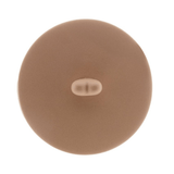 Pote Decorativo de Cerâmica Heart Bege 15cm - Ela Decora