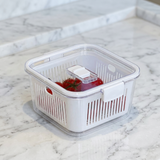 Pote Hermético Slim Multiuso Branco 1,3 Litros - Ela Decora