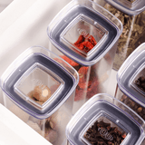 Pote Organizador Hermético Block Transparente 150ml - Ela Decora