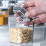 Pote Organizador Hermético Block Transparente 150ml - Ela Decora