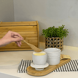 Pote para Manteiga Manteigueira Branca Le Creuset - Ela Decora