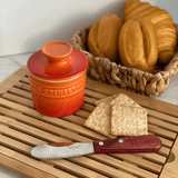 Pote para Manteiga Manteigueira Laranja Le Creuset - Ela Decora