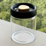 Porta Mantimentos Redondo com Tampa a Vácuo 800ml