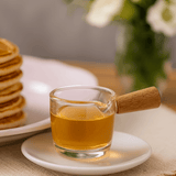 Molheira Vidro com Cabo de Bambu 50ml