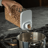 Pote Hermético com Medidor Drop Branco 2,3L