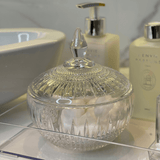 Potiche Bomboniere de Cristal 15cm Queen - Ela Decora