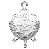 Potiche Bomboniere em Cristal Ecológico 13cm - Ela Decora