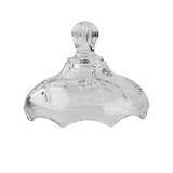 Potiche Bomboniere em Cristal Ecológico 13cm - Ela Decora