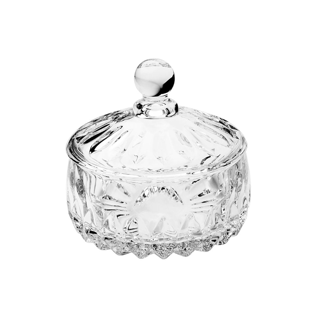 Potiche Bomboniere Louise em Cristal de Chumbo 11cm - Ela Decora