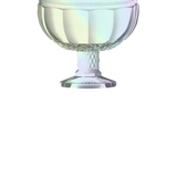 Potiche Bomboniere Splendor em Cristal com Pé Furta Cor 21,2cm - Ela Decora