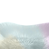 Prato Centro de Mesa Coração em Vidro Furta Cor 15cm x 3cm - Ela Decora