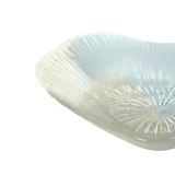 Prato Centro de Mesa Coração em Vidro Furta Cor 15cm x 3cm - Ela Decora