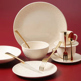 Prato de Sobremesa Agra Cru 20cm - Ela Decora