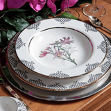 Prato de Sobremesa Amalia 19,5cm - Ela Decora