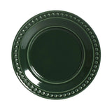 Prato de Sobremesa Atenas Botânico Verde 20,5cm - Ela Decora