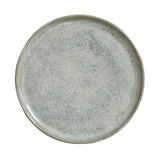 Prato de Sobremesa Bio Green Granite Stoneware 21,5cm - Ela Decora
