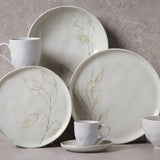 Prato de Sobremesa Bio Stoneware Luau - Ela Decora