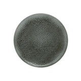 Prato de Sobremesa Cerâmica Moon Cinza - 19 cm - Ela Decora