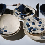 Prato de Sobremesa Coup Blue 20cm - Ela Decora