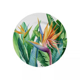 Prato de Sobremesa Estrelitzia 19,5cm - Ela Decora