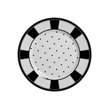 Prato de Sobremesa Petit Pois Cerâmica 19,5cm - Ela Decora