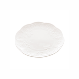 Prato de Sobremesa Porcelana New Bone Butterfly Flower 19cm - Ela Decora