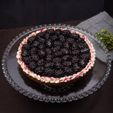 suporte para Bolos e tortas em cristal coração transparente para mesa posta