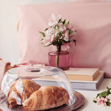 Prato para Bolo Boleira em Aço Inox com Tampa 33cm Tramontina - Ela Decora