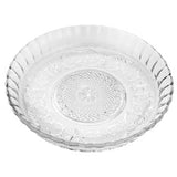 Prato Para Bolo De Vidro Sodo - Calcico Angel 30x6cm - Ela Decora