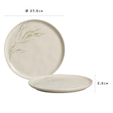 Prato Raso Bio Stoneware Luau 27,5cm - Ela Decora