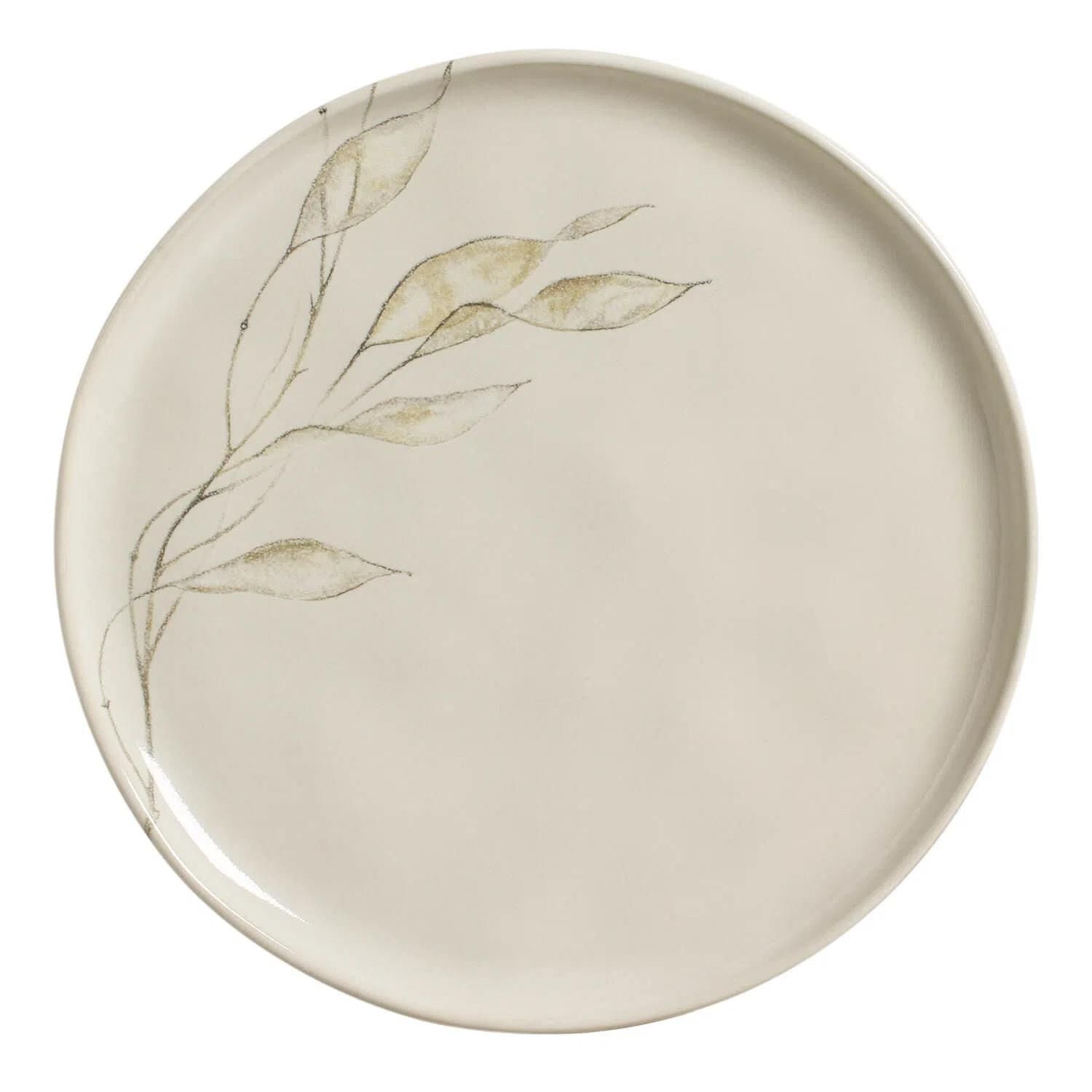 Prato Raso Bio Stoneware Luau 27,5cm - Ela Decora