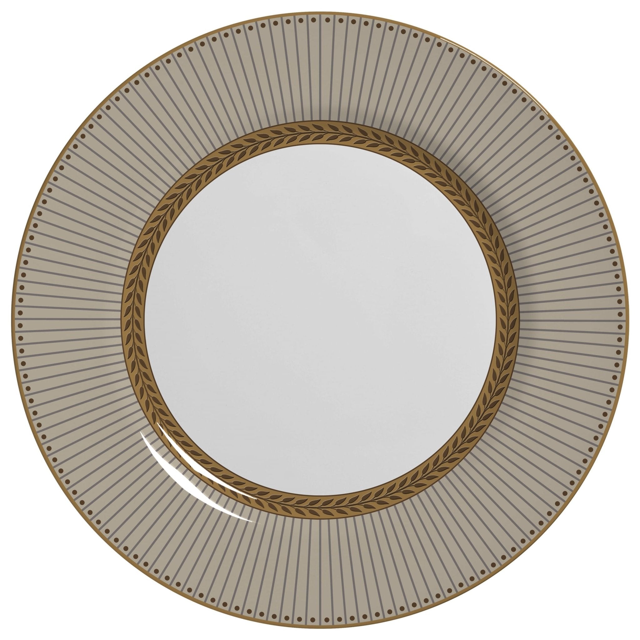 Prato Raso Celebrate Fendi 28,5cm - Ela Decora