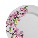Prato Raso Cerejeira Cerâmica - 28,5 cm - Ela Decora