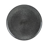 Prato Raso Dots Cristal de Chumbo Preto 28 cm - Ela Decora
